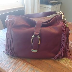 New G.I.L.I Leather Hobo Bag